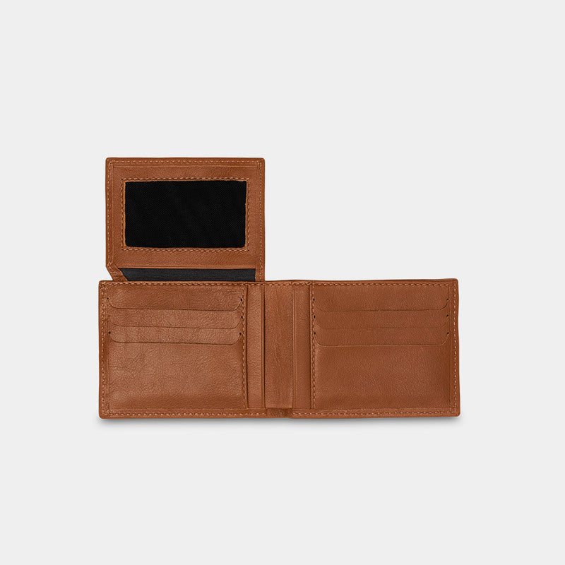 Leather Men's Flip Wallet NW038A
