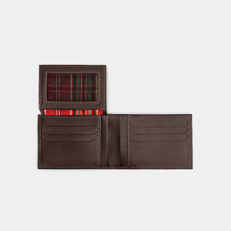 Leather Men's Flip Wallet NW038A