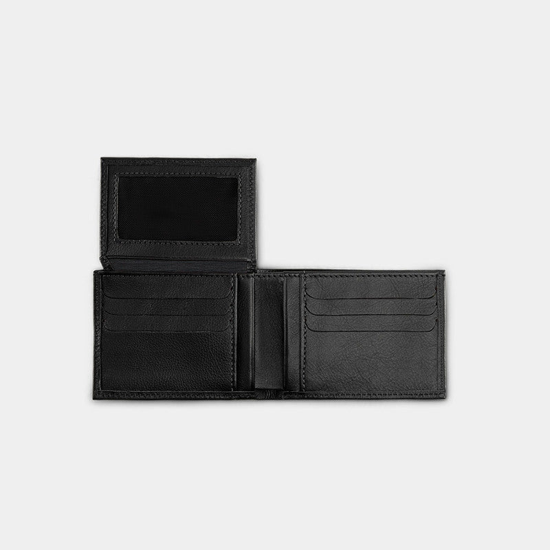 Leather Men's Flip Wallet NW038A