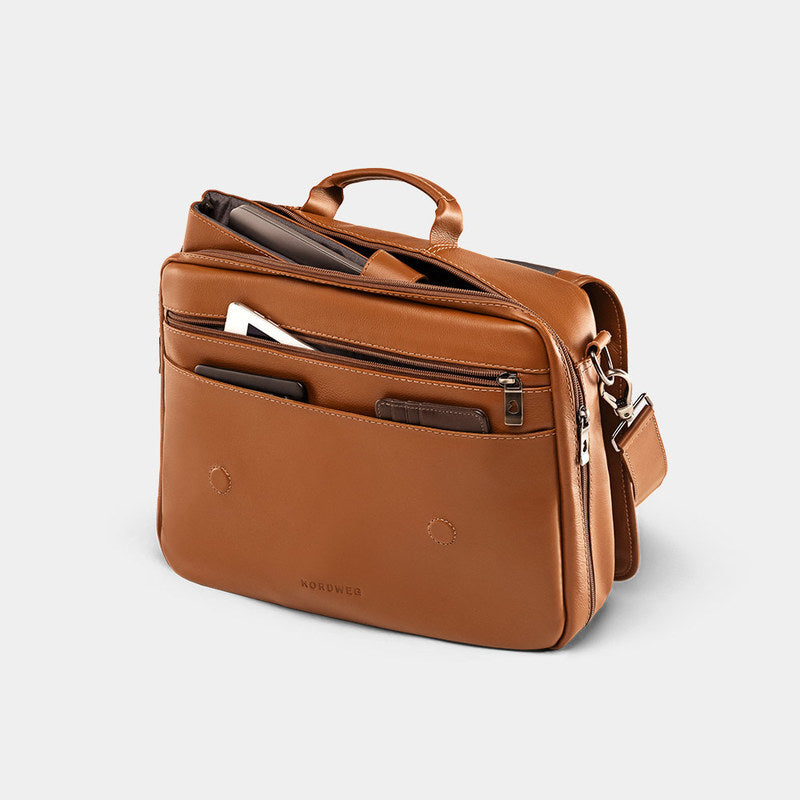 Leather Men's Notebook Portfolio Workplace NW053B
