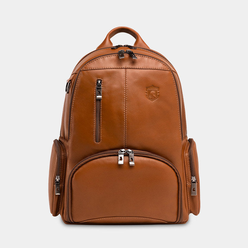 Leather Notebook Backpack NW072B
