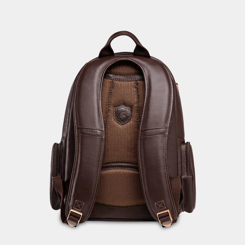Leather Notebook Backpack NW072B