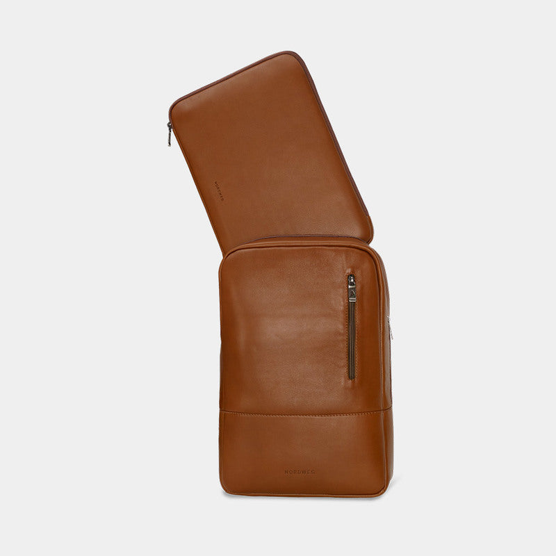 Leather Backpack for Laptop Nomad NW089A