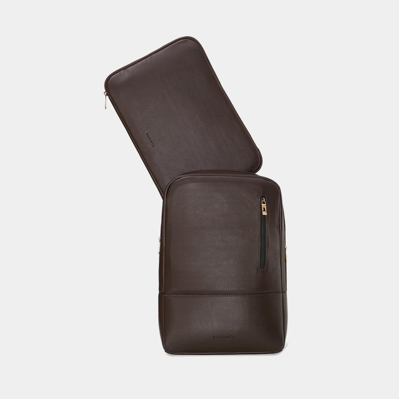 Leather Backpack for Laptop Nomad NW089A