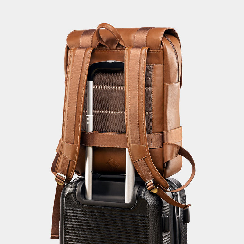 Leather Notebook Backpack Dolomites NW101