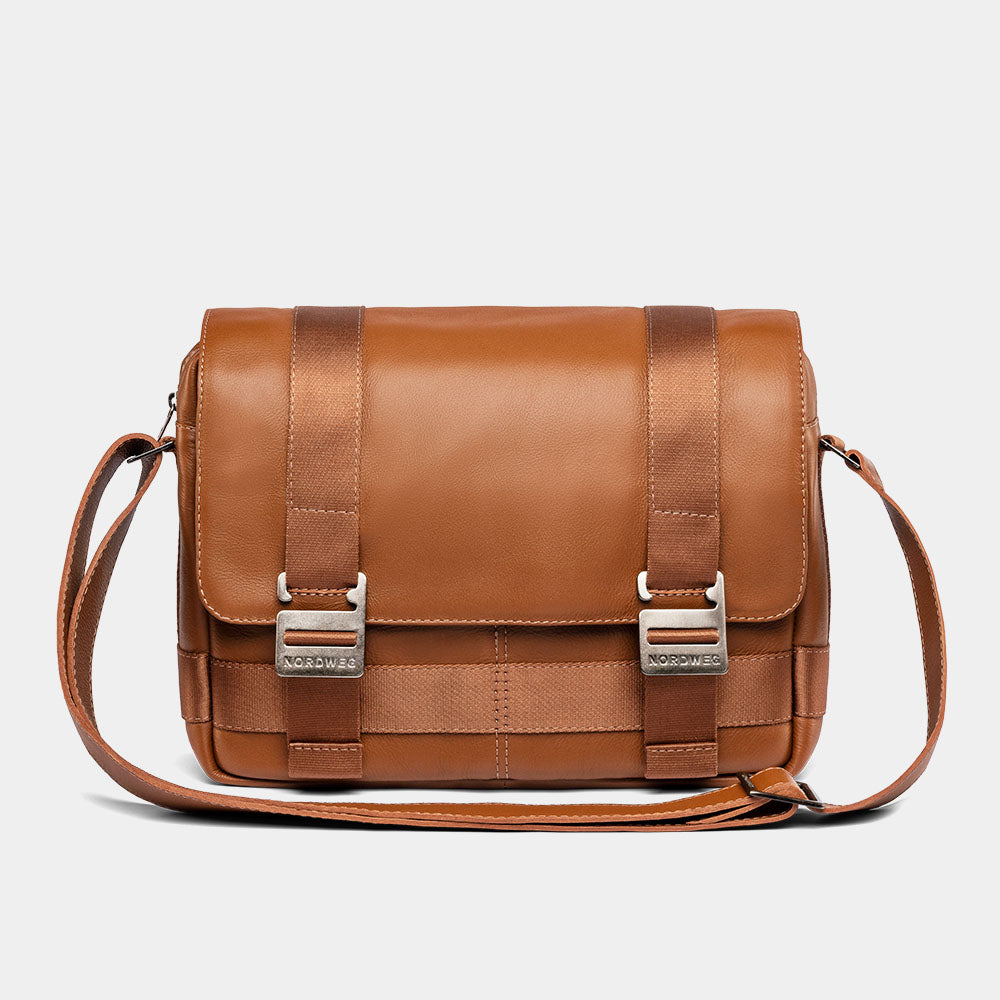 Leather Messenger Bag Dolomites NW105