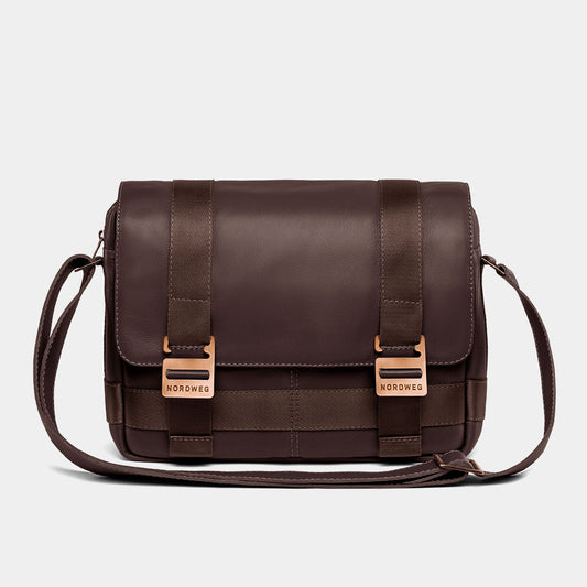 Leather Messenger Bag Dolomites NW105