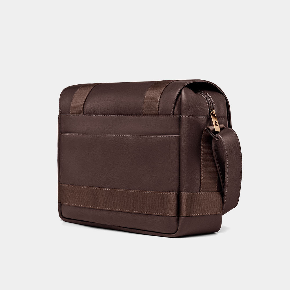 Leather Messenger Bag Dolomites NW105