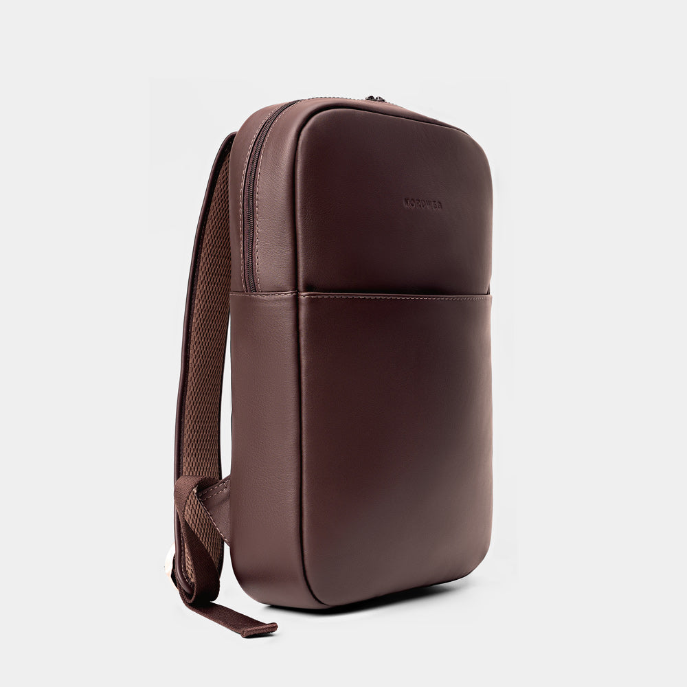 Slim Workplace Leather Backpack NW108