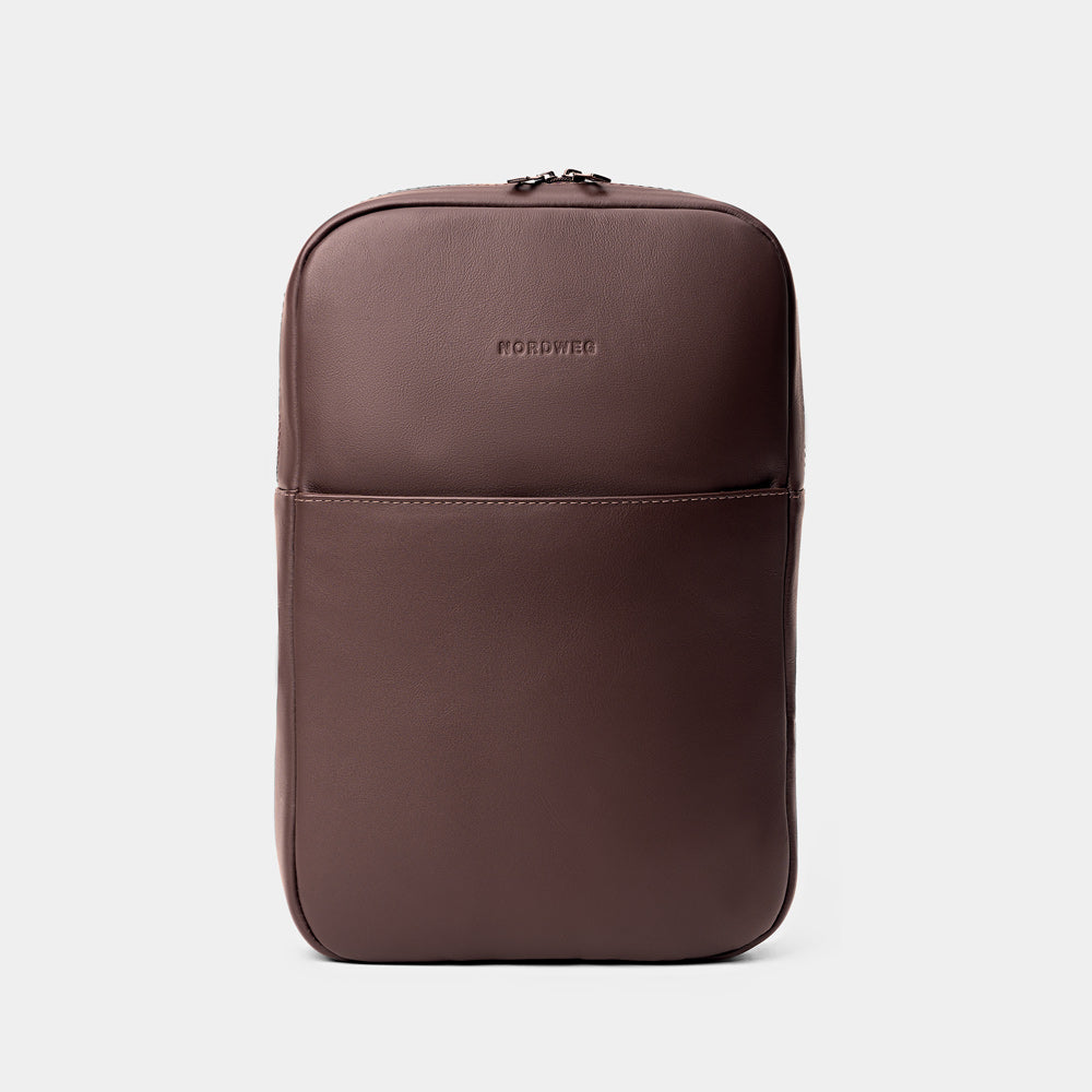 Slim Workplace Leather Backpack NW108