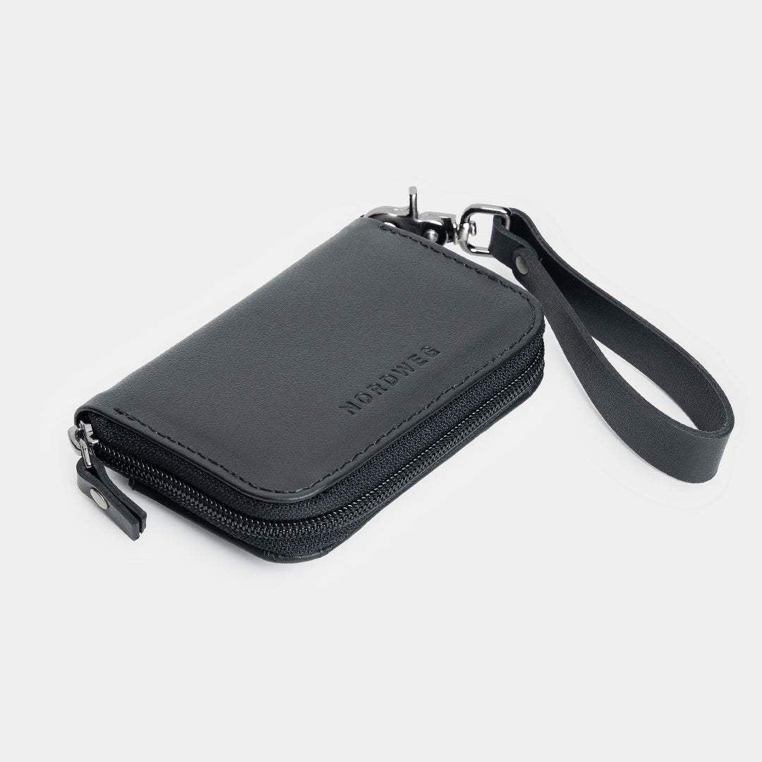 Nordweg Traveler Pro Wallet for AirTag NW111 Black Safe Loop