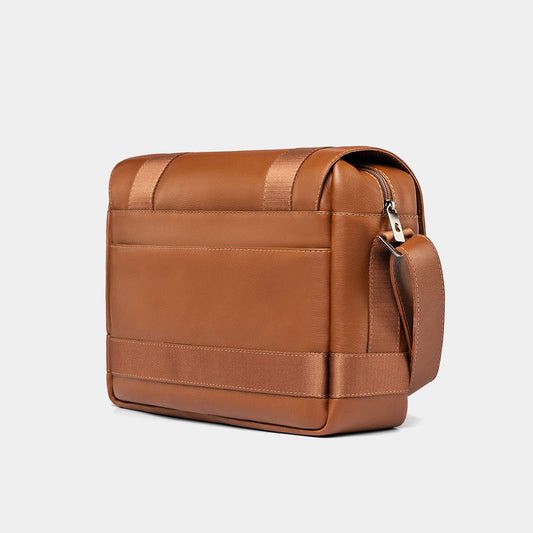 Leather Messenger Bag - Dolomitas NW105