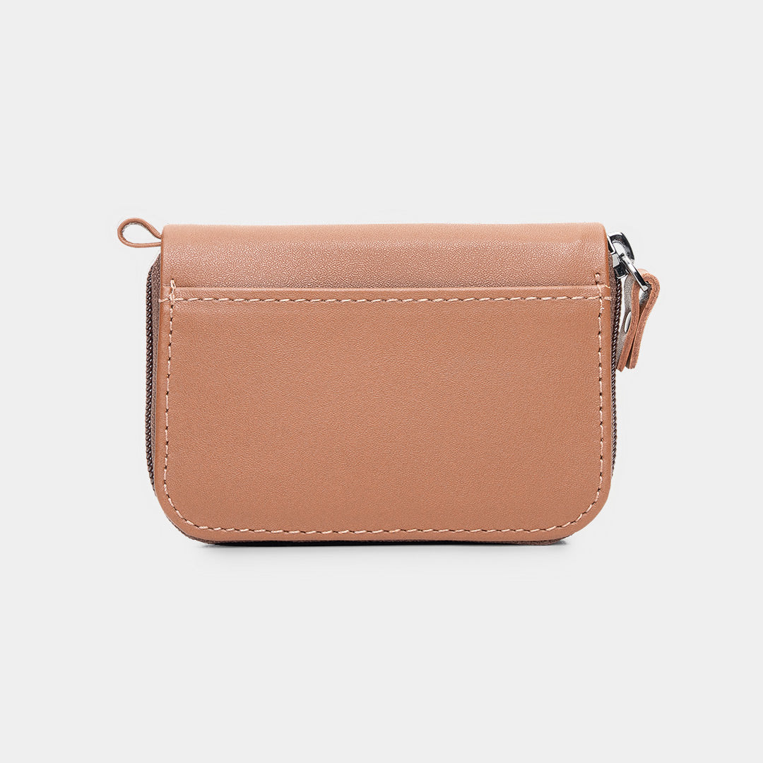 Nordweg Traveler Pro Wallet for AirTag NW110 Caramel Back