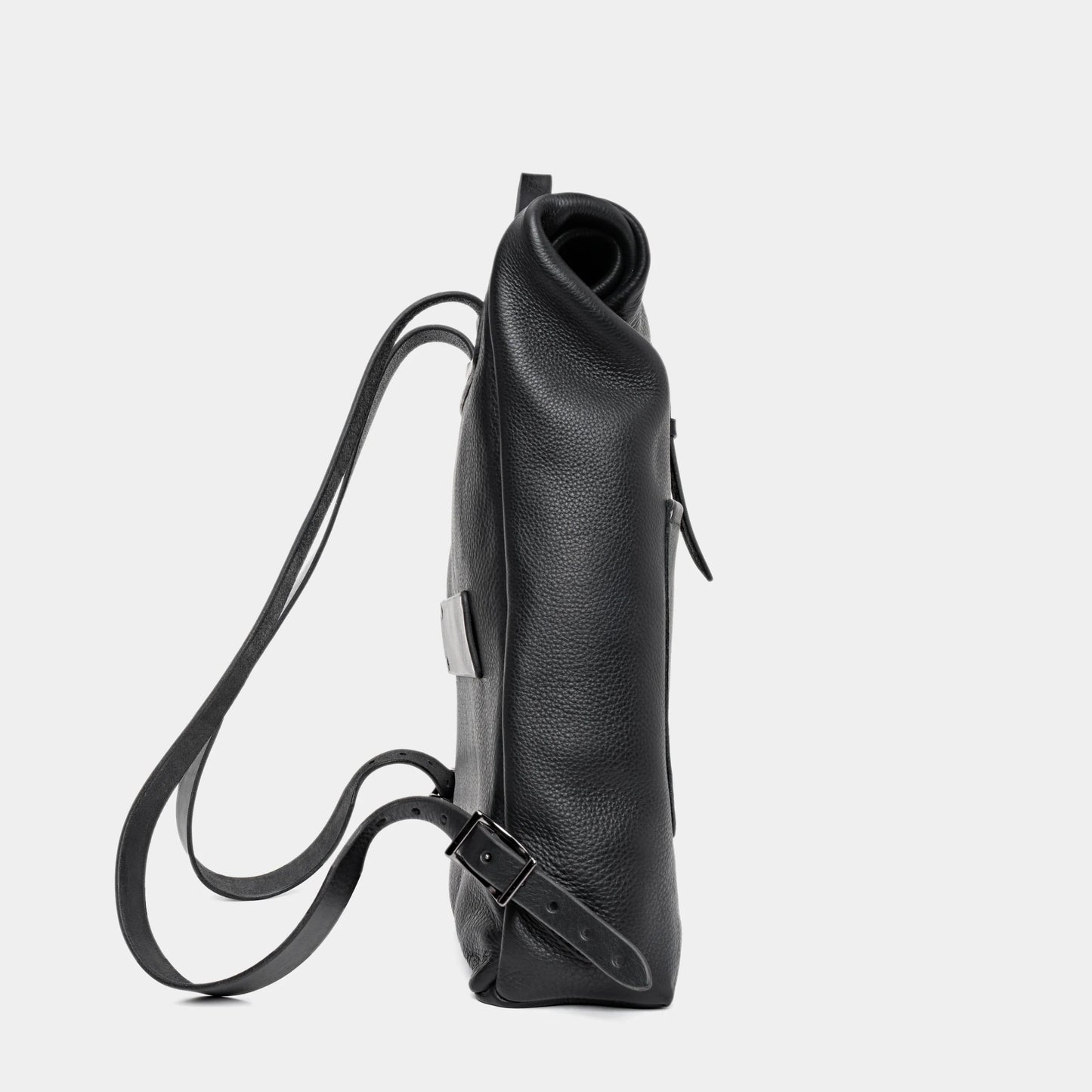 Mochila de couro Legacy Nordweg Coal – vista lateral