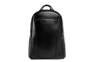Genuine Leather Laptop Backpack NW083 Black Edition